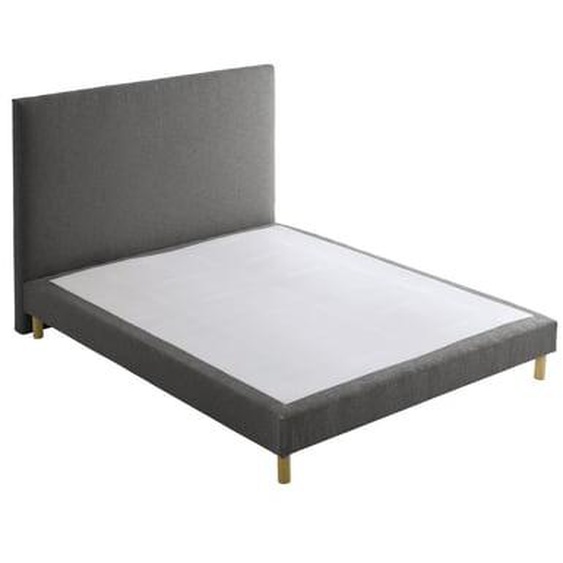 Ensemble RESPONSABLE, sommier durable et tête de lit naturelle
