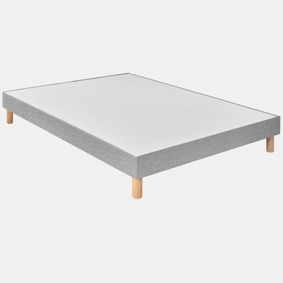Sommier tapissier à lattes et pieds  15 cm Charlotte-