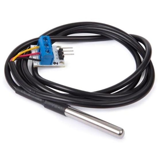 Capteur De Température Ds18b20 & Adaptateur Compatible Avec Arduino