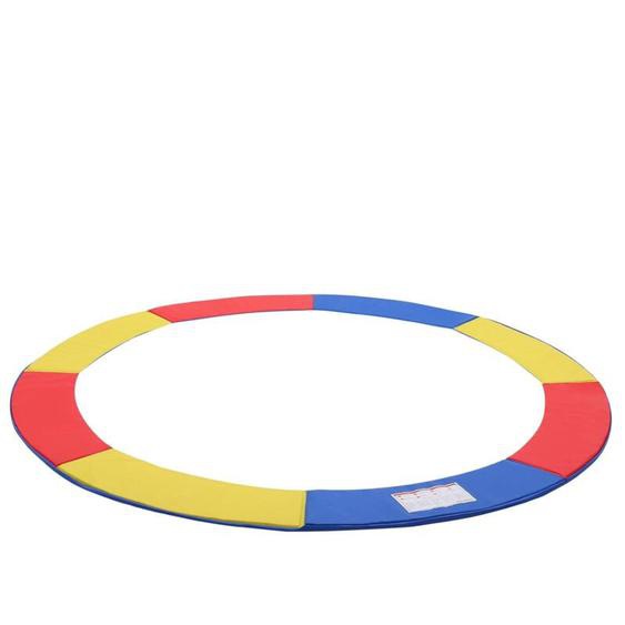Songmics - Coussin de protection Ø305cm Coussin de sécurité de trampoline de remplacement, Rechange - STP10RY Multicolore
