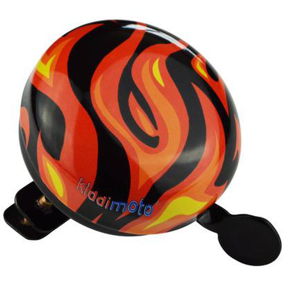Sonnette Vélo Flammes Orange