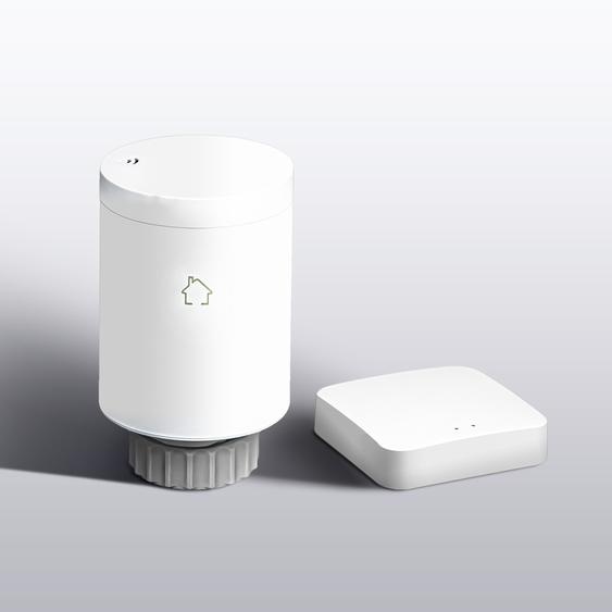 SONNI Thermostat de radiateur avec passerelle Zigbee 3.0 APP WIFI Thermostat de radiateur intelligent Thermostat de radiateur Smart chauffage Smart Home smartsystem