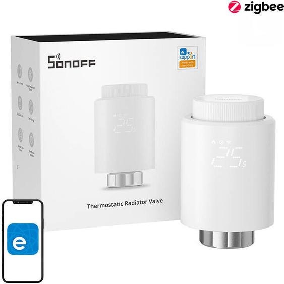Sonoff Trvzb Zigbee 3.0 tête thermostatique intelligente