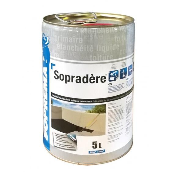 Soprema - sopradere - Primaire dimprégnation - Bidon de 5 litres