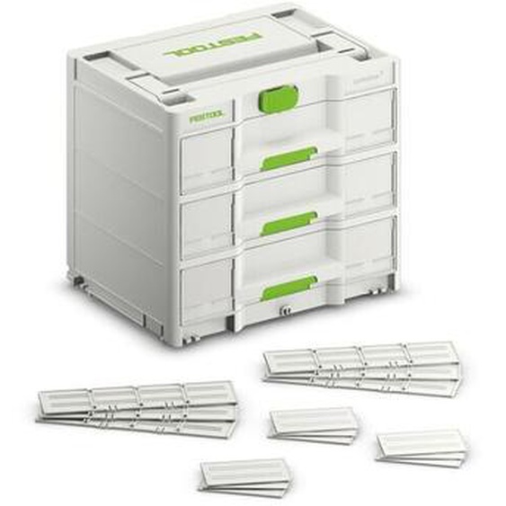 Sortainer Festool 3 tiroirs SYS3-SORT/3 m 337 (396 x 296 x 337 mm) - 577769