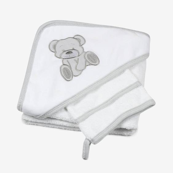 Sortie De Bain Bébé Blanc