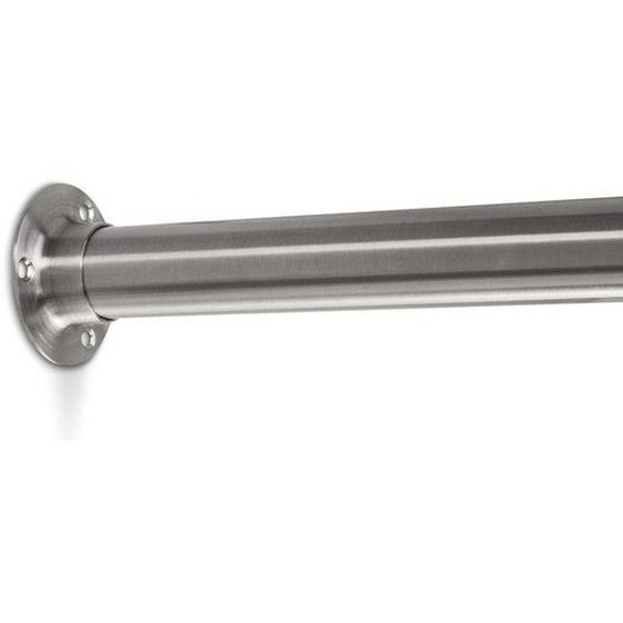 SOTECH 1 pièce Barre de penderie 2000 mm RONDE Ø 25 mm avec 2 supports de tube darmoire