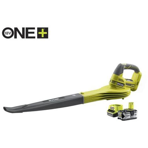 Souffleur 18V One+ - 1 batterie LithiumPlus 4.0Ah - 1 chargeur rapide 2.0Ah RBL1820S40F - Ryobi