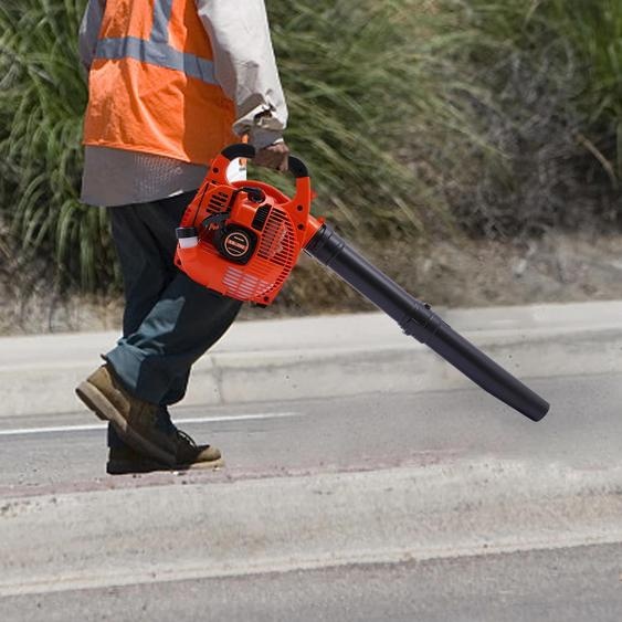 Souffleur à essence à main - Modèle 260 - Puissance 0,75 kW - Moteur à deux temps - Débit dair 0,13 m³/s - Réservoir 0,9 l - Démarrage par cordon - Niveau sonore 90 dB(A)