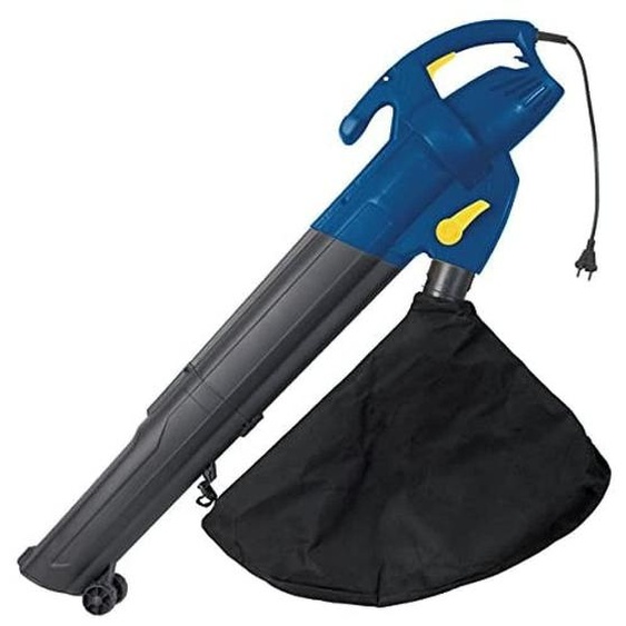Souffleur de feuilles, aspirateur de feuilles et broyeur, 3000 W, 50 litres, noir