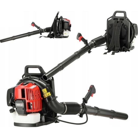 Souffleur de feuilles dorsal à essence, 1,45 kW, 280 km/h, 890 m³/min