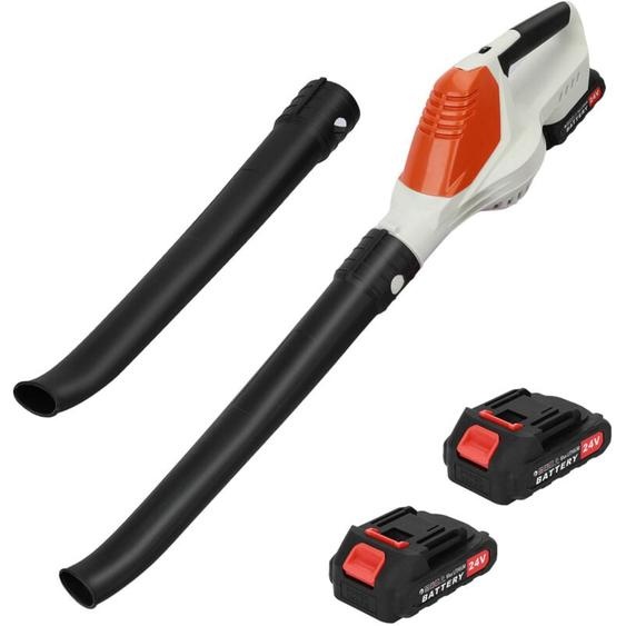 Souffleur de feuilles électrique avec 2 batteries et 1 chargeur