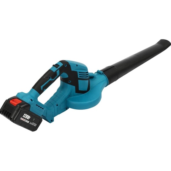 Souffleur de feuilles - Électrique - Manuel - 18.800 tr/min - Turquoise