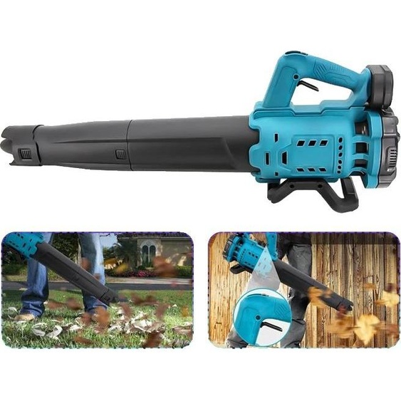Souffleur de feuilles, fonctionnement sans fil, vitesse réglable, EU
