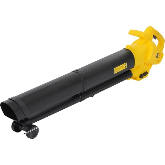 Souffleur de feuilles, puissance 3000W, design portable, jaune