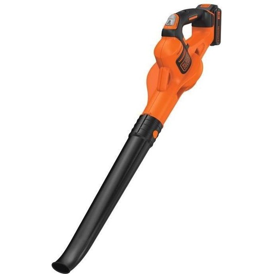 Souffleur de Feuilles sans Fil BLACK+DECKER GWC1820PCB-XJ, 18V, 209 km/h, Sans Batterie ni Chargeur