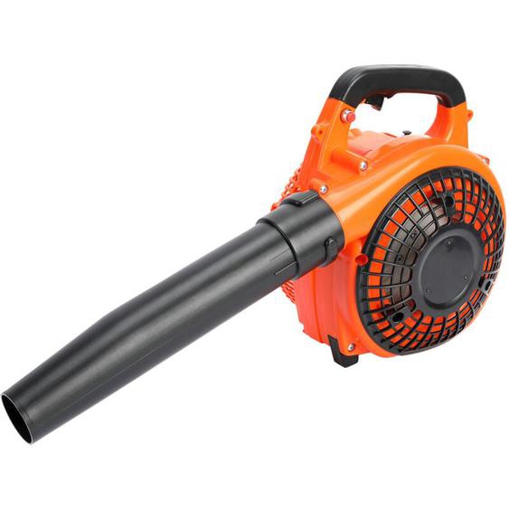 Flasidu - Souffleur de feuilles sans fil puissant - moteur à essence 26cc -Souffleur de feuilles manuel pour le jardin