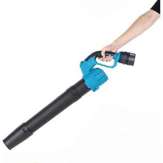 Souffleur sans fil - 18 V - Moteur sans balais - Vitesse élevée de 30 000 tr/min - 2 batteries incluses - Léger et portable