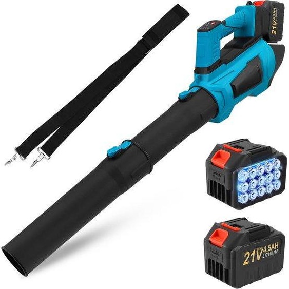 Souffleur sans fil à batterie 21 V, 3 vitesses