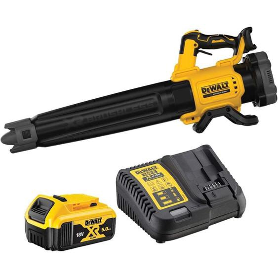 Dewalt - Souffleur xr 18V avec 1 batterie 18V 5.0AH - chargeur - DCMBL562P1-QW