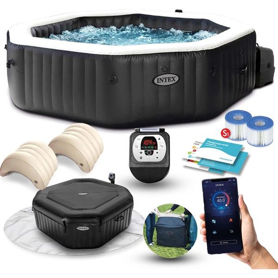 Spa gonflable avec hydromassage pour 6 personnes INTEX 28462