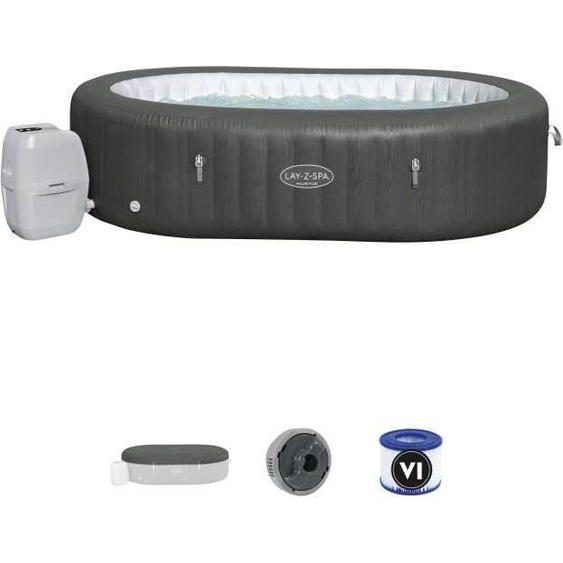 Spa Gonflable BESTWAY Lay-Z-Spa Mauritius, Wifi, 180 Airjets, 270 x 180 x 71 cm, 5-7 Places