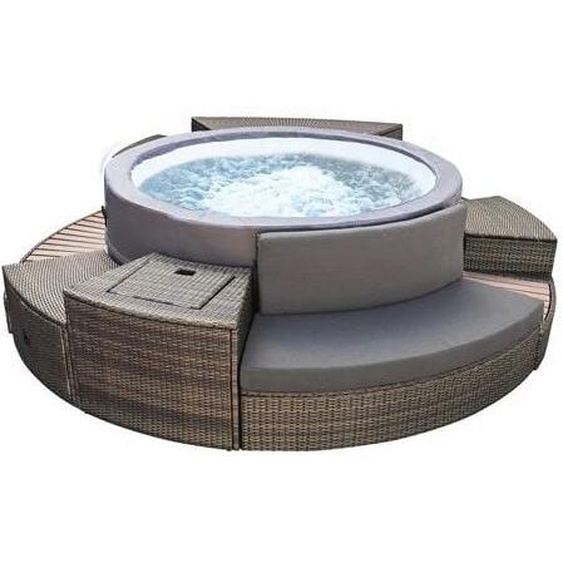 Spa NETSPA VITA PREMIUM + mobilier (5 éléments)