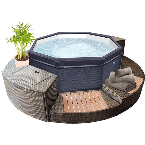 Spa Octopus 6 Places NetSpa + mobilier (8 éléments)