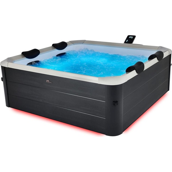 Spa rigide connecté carré 180cm OSLO AERO PLUS - 6 places