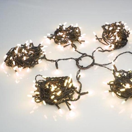 Speed Light Led - Steady - 140 Lampes Blanc Chaud - Fil Vert - (pour Arbre De 150 Cm)