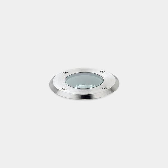 Spot encastré de sol Rond Submersible Aqua GU5.3 IP68 LEDS-C4 55-9245-CA-37 Argent