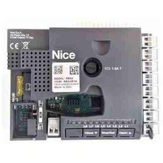 SPRBA3R10 Panneau de commande central robus 400 600 run RBA3 Pièce de rechange Nice SPRBA3R10