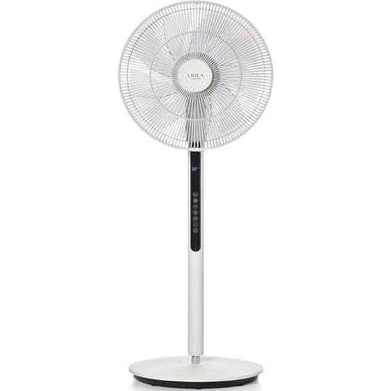 Spring X32 Ventilateur sur Pied Silencieux avec Télécommande, Moteur Brushless Économie, Puissant Flux dair, 32 Vitesses, Oscillant 320°, Hauteur réglable, Incliner vers le haut 90°, Minuterie