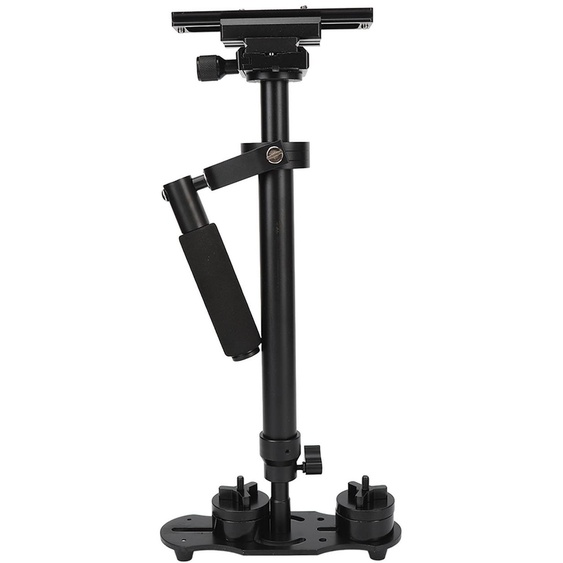 Stabilisateur de caméra, équilibrage rapide, rotation à 360°, stabilisateur portable professionnel à 3 axes en aluminium usiné CNC