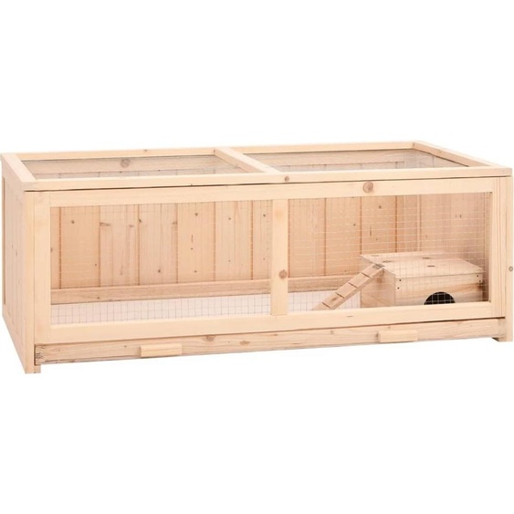 Stabli Möbel Cage pour hamsters 104x52x38 cm Sapin massif - Clapiers pour petits animaux CC1260468 1parcel