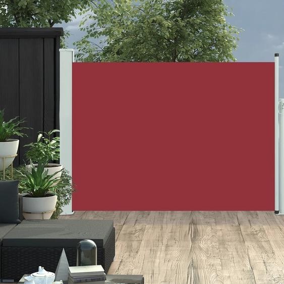 Stabli Möbel Marquise latérale extensible 120×500 cm rouge - Parasols CC9862757 1parcel