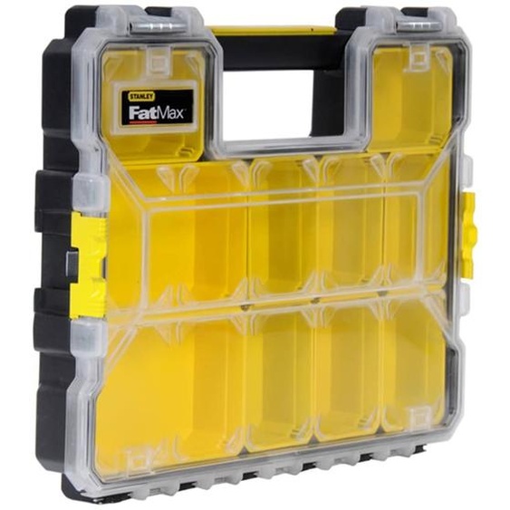 Stanley 1-97-517 small parts/tool box Black, Transparent, Yellow
