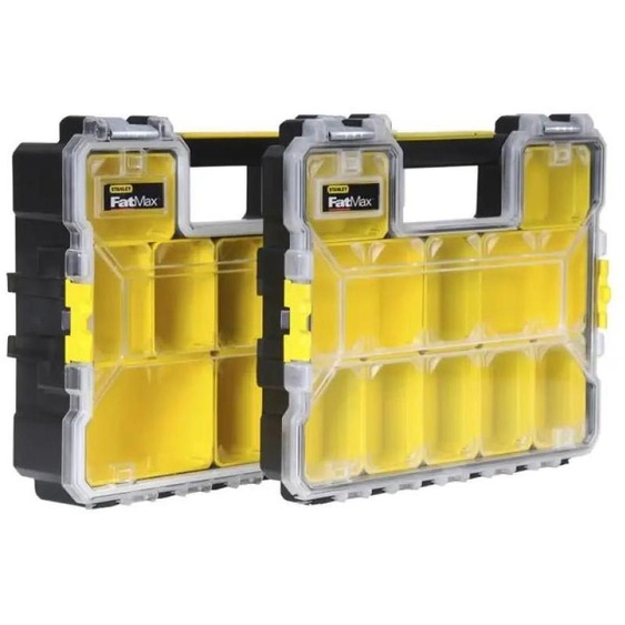 Stanley by Black & Decker Valise dassortiment (L x l x H) 44.6 x 11.6 x 35.7 cm Nombre de compartiments : 10 (1-97-518)