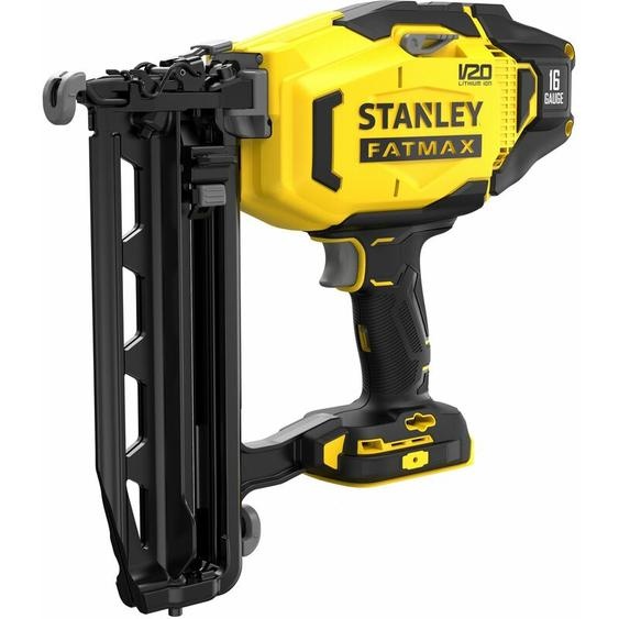 Stanley - Cloueur de Finition 16g Sans Fil fatmax V20 SFMCN616B-XJ Li-Ion 18 v Diamètre du Clou 1,6 mm Sans Batterie ni Chargeur