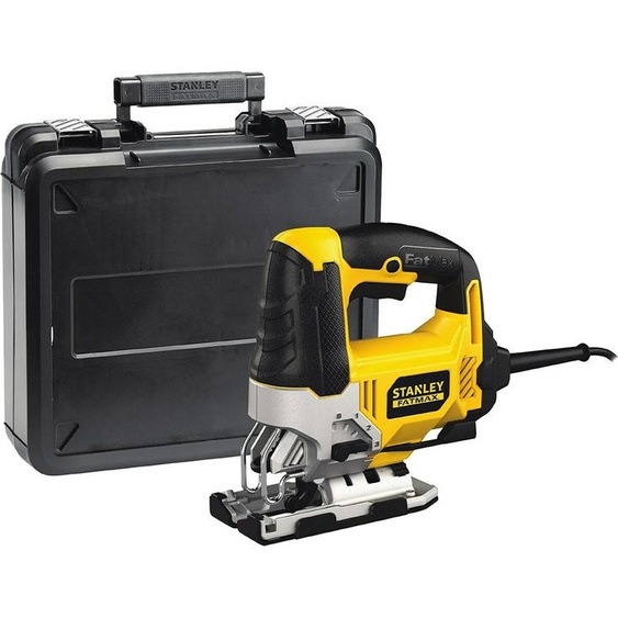 Stanley FME340K, poignée supérieure, noir, jaune, acier, bois, protection contre les surcharges, 3000 SPM, 8,5 cm