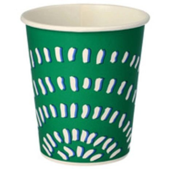 Gobelet en carton, 0,2 l, par 100, vert