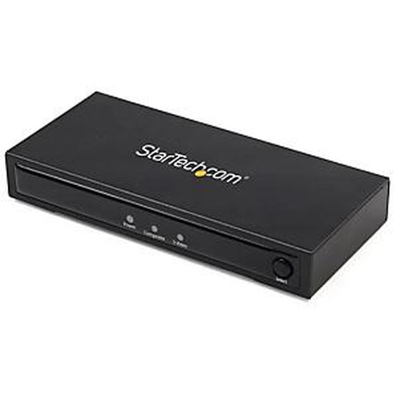 StarTech.com Convertisseur vidéo composite et S-Video vers HDMI avec audio - 720p, Convertisseur vidéo actif, Noir, Plastique, CE, FCC, REACH, 1280 x
