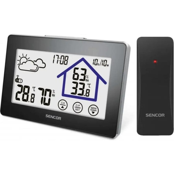Station météo avec capteur sans fil SWS 2999