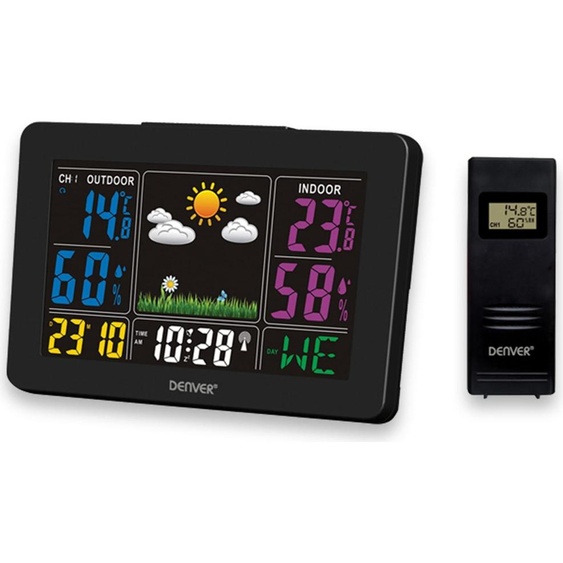 Station météo avec horloge/réveil