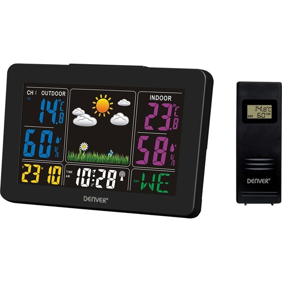 Station météo avec horloge/réveil
