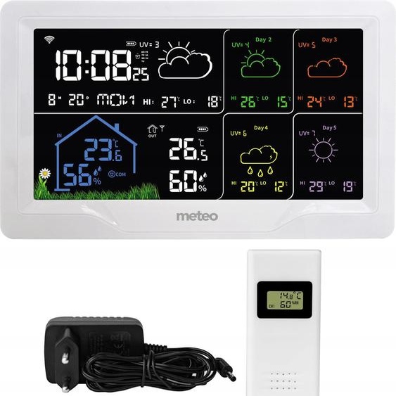 Station météo Wi-Fi avec prévisions météo