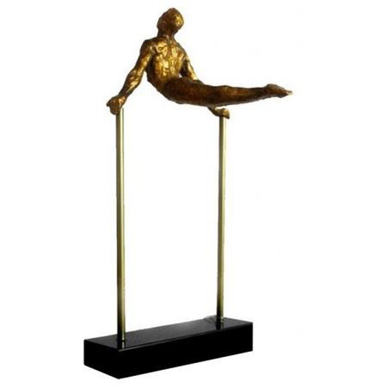 Statue athlète couleur bronze en résine - Athletic