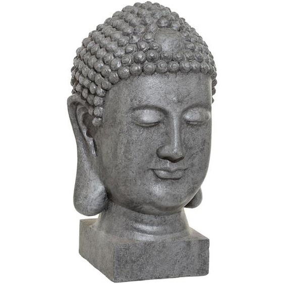Statue dextérieur Bouddha, ciment   pierre H51 cm