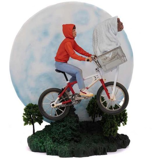 Figurine - Iron Studios - E.T. & Elliot - Art Scale 1/10 - Résine - Multicolore - Intérieur