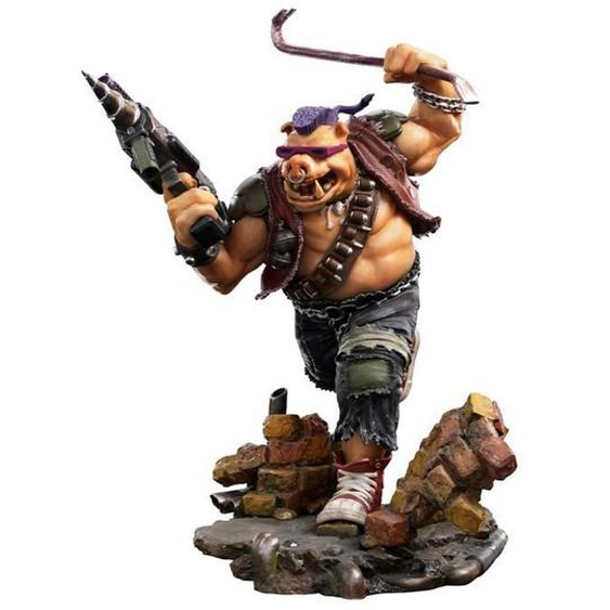 Statue Iron Studios TMNT - Bepob 1/10 - Polystone - 24 cm - Objets décoratifs - Intérieur - Adulte